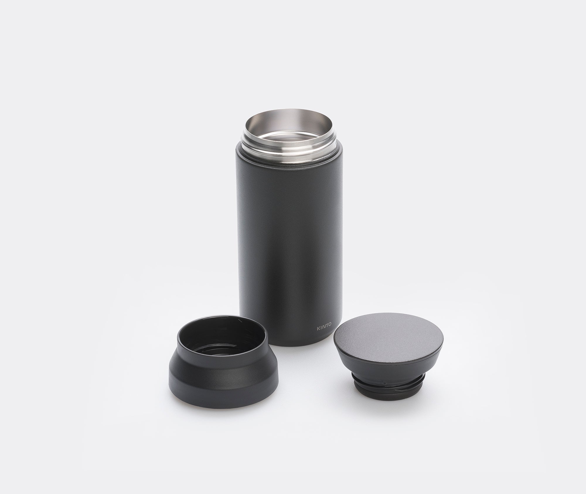 Kinto Travel Tumbler Vacuum Flask 350ml - Black – zen minded